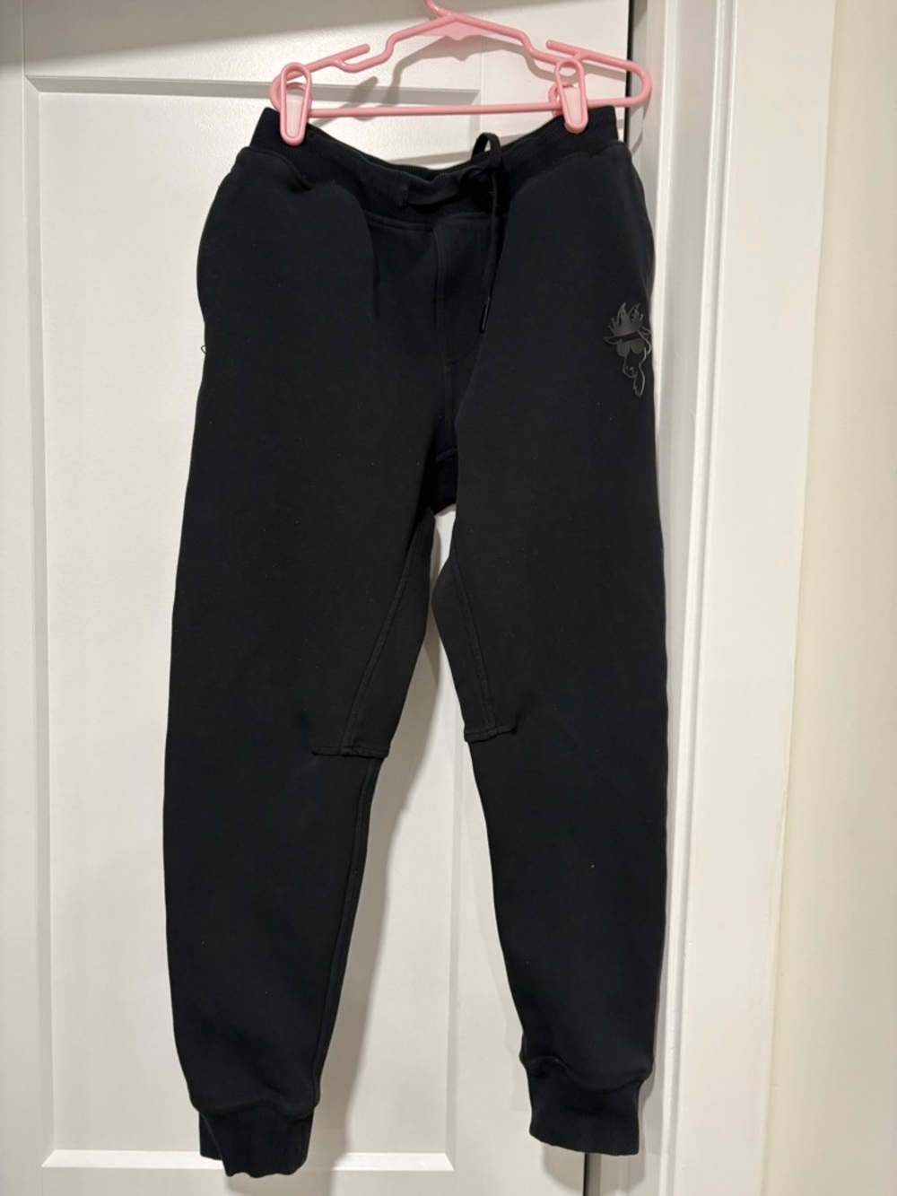 Kids Goat Black Jogger Sweatpants - Comfortable Everyday Bottoms